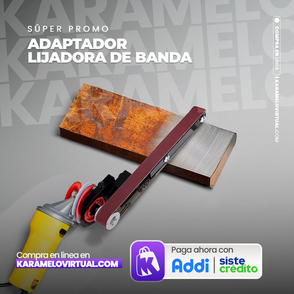 LIJADORA ADAPTABLE DE BANDA