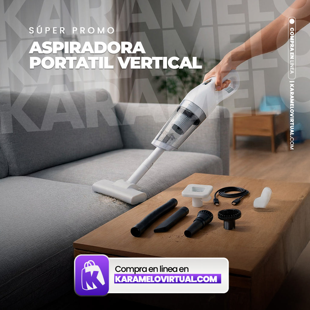 ASPIRADORA PORTATIL VERTICAL