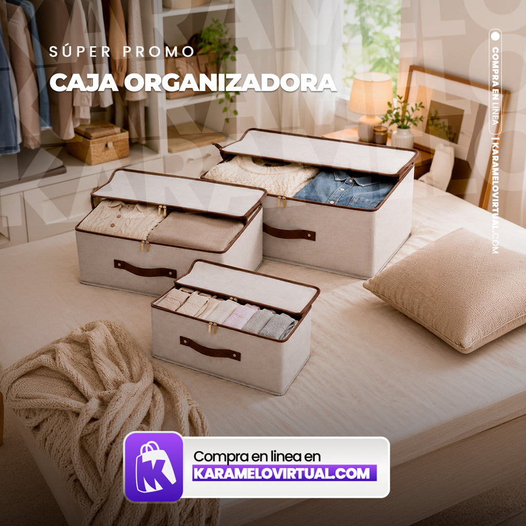 CAJA ORGANIZADORA X3
