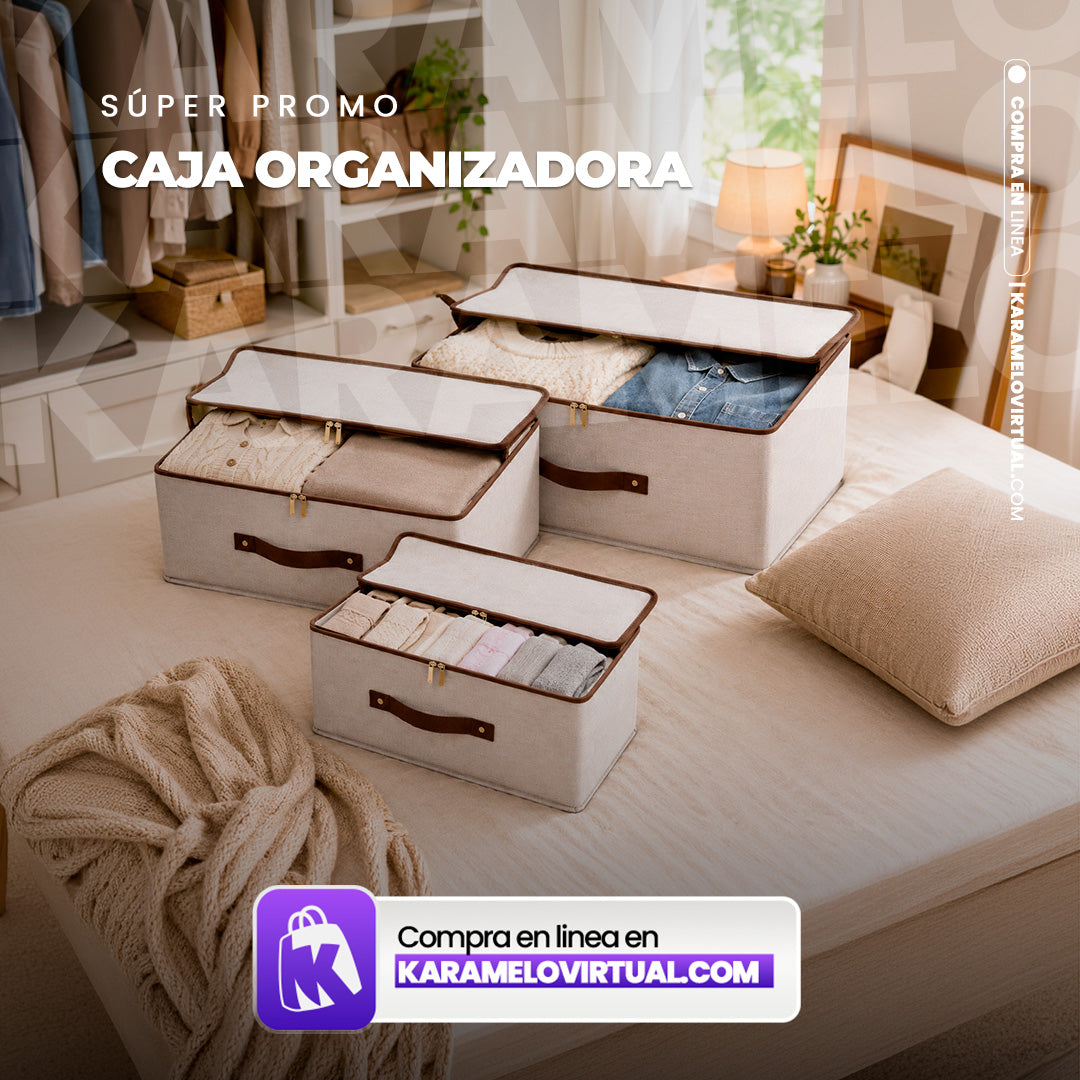 CAJA ORGANIZADORA X3