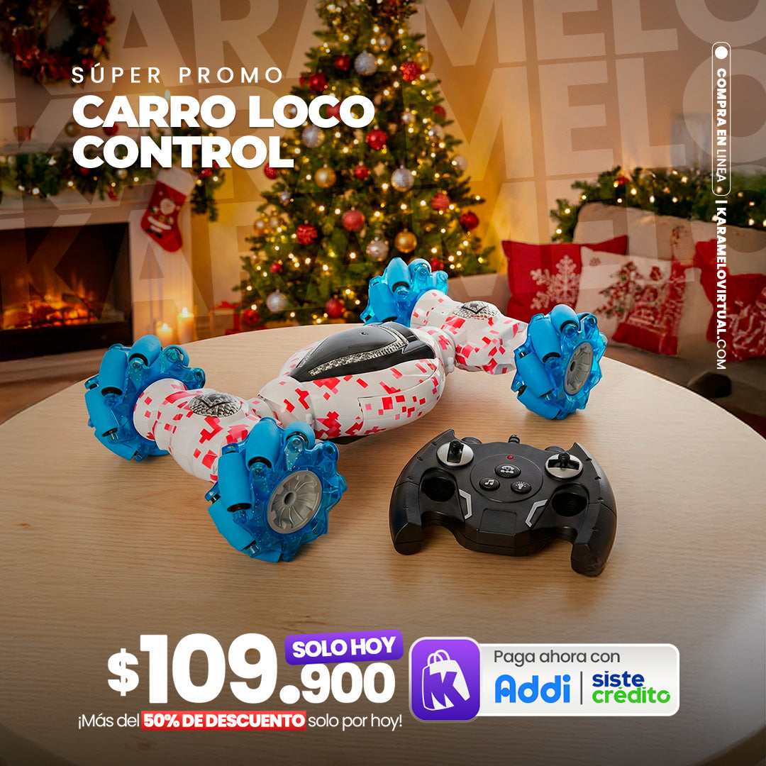 CARRO LOCO 4X4 CONTROL REMOTO
