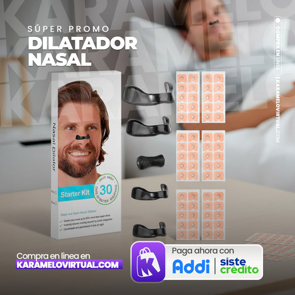 2X1 KIT DILATOR RESPIRACION NASAL ANTIRONQUIDO