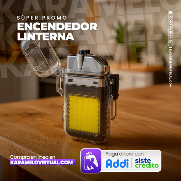 ENCENDEDOR CON LINTERNA