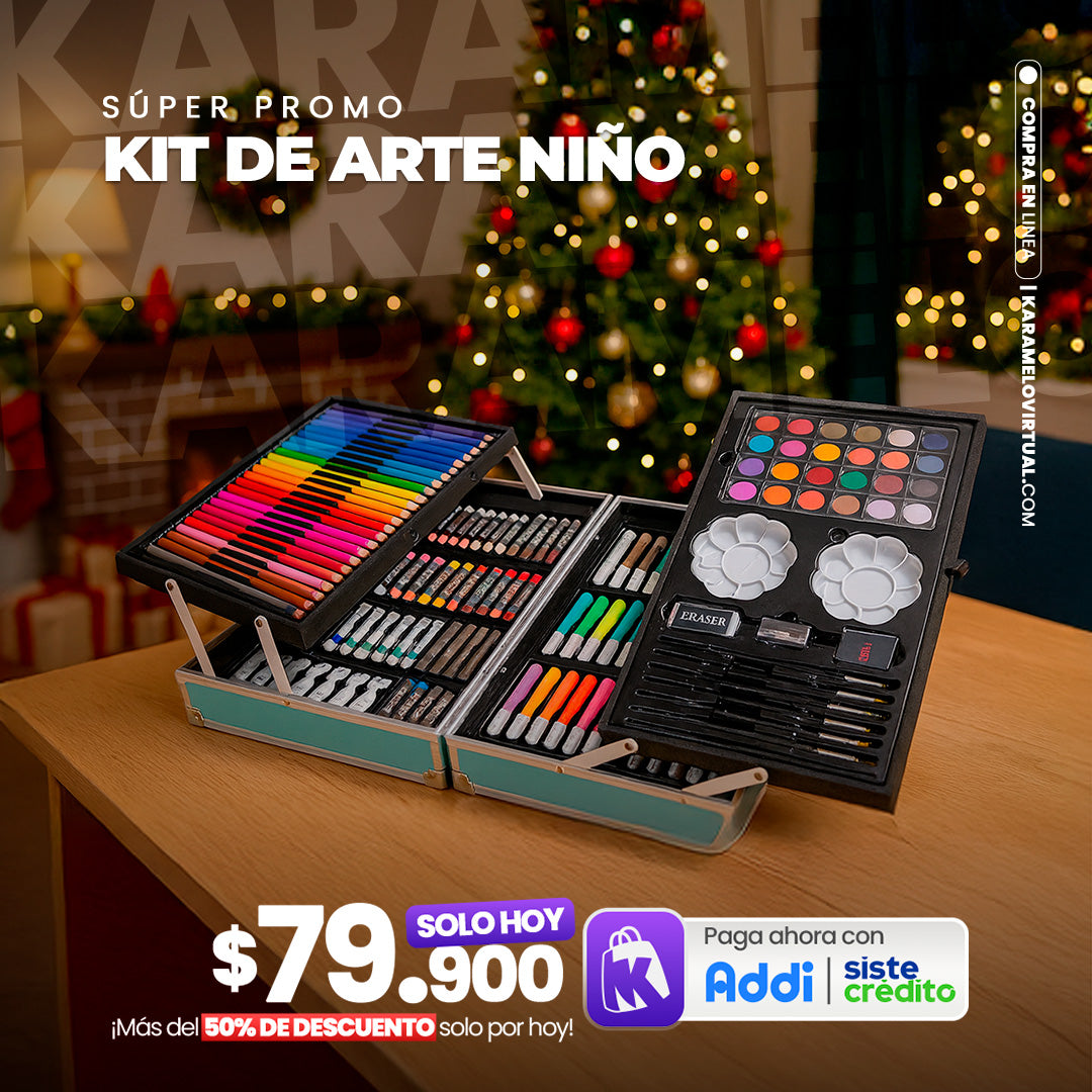 KIT DE ARTE PARA NINOS