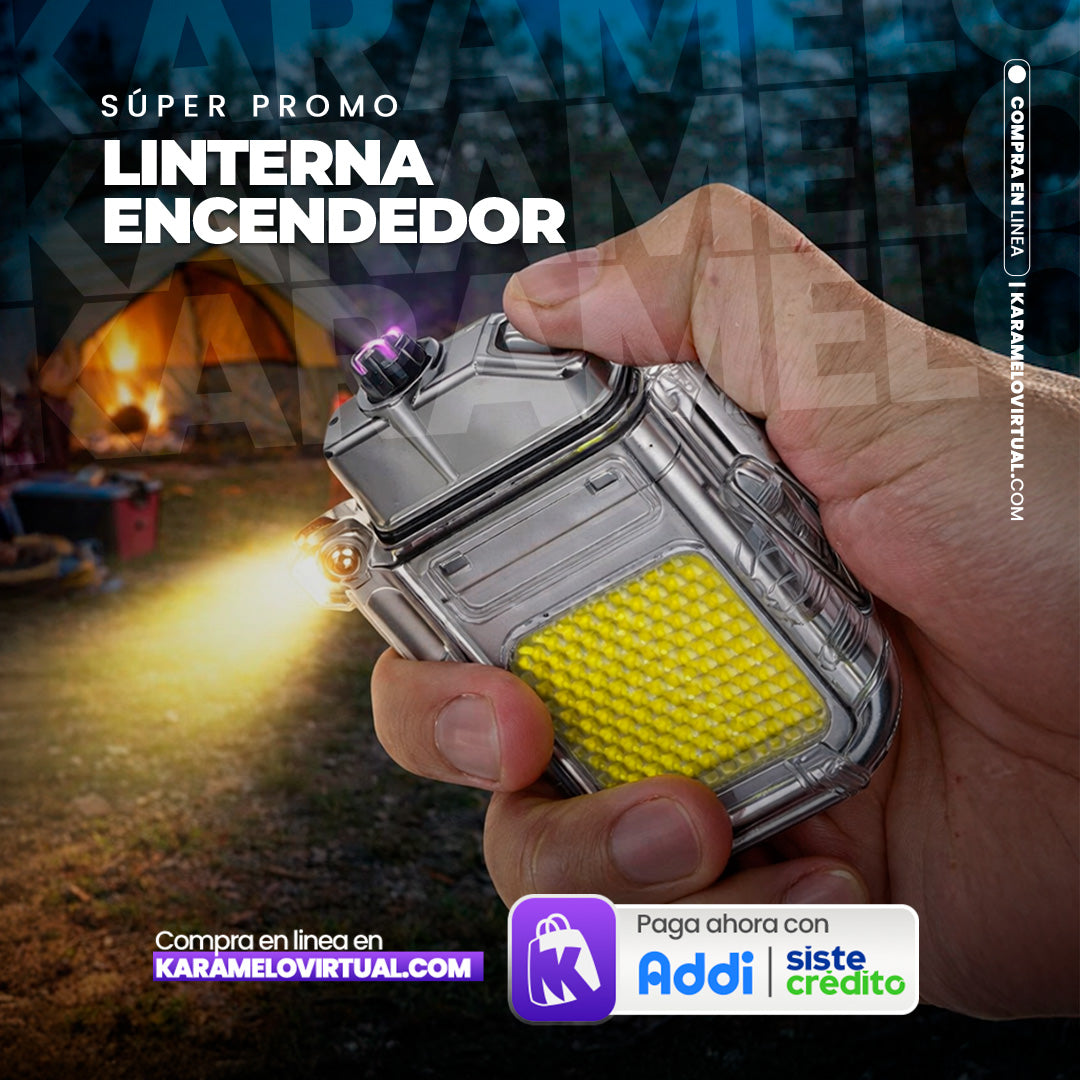 ENCENDEDOR CON LINTERNA