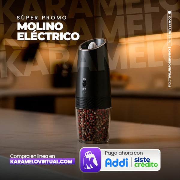 MOLINO ELECTRICO PARA SAL O PIMIENTA ELEGANTE