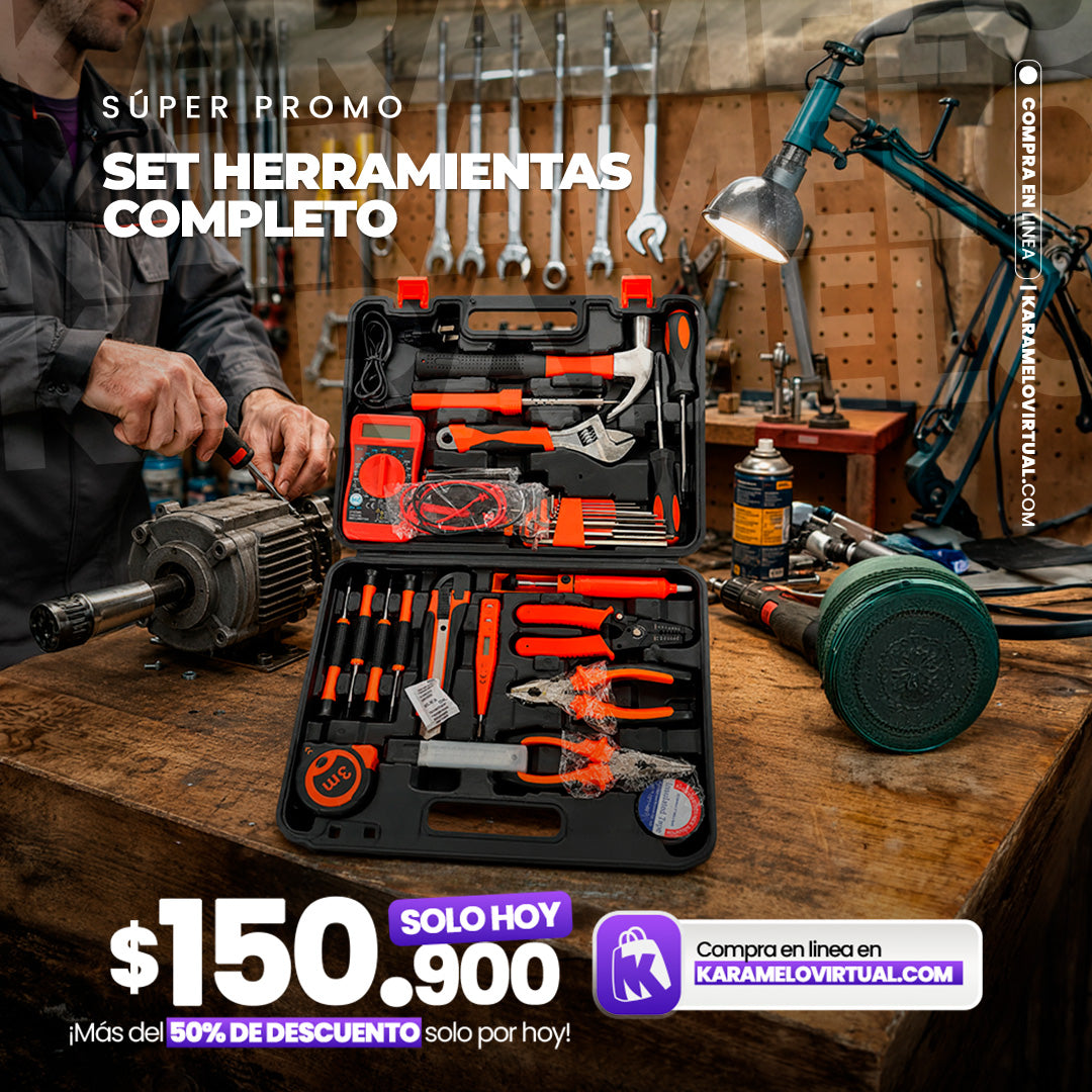 SET HERRAMIENTAS COMPLETO
