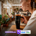 Termo Acero Inoxidable 900ml Premium Innovo Sitarayuri Doble Boquilla Frío/Calor Coffee