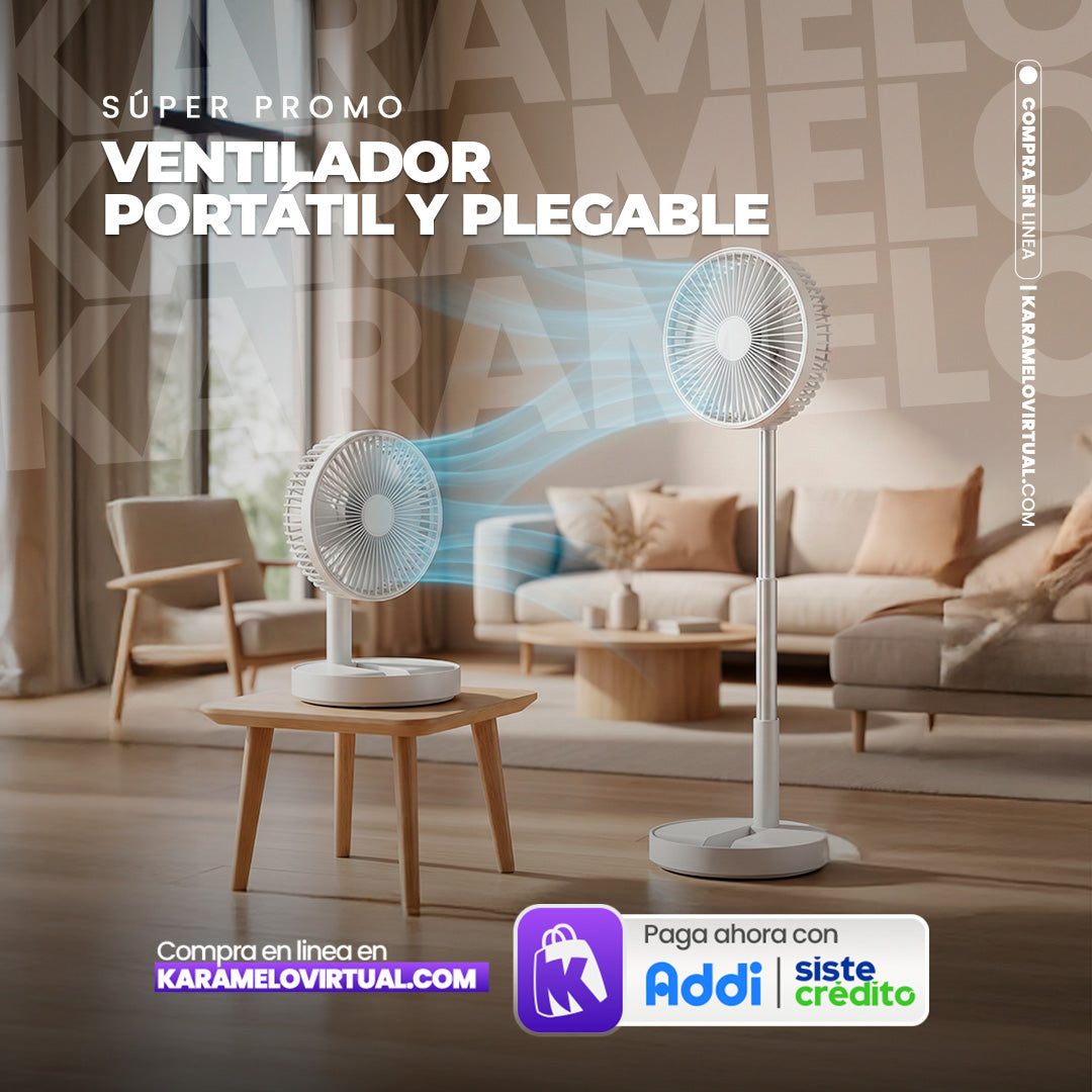 VENTILADOR PLEGABLE PRO