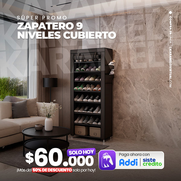 ZAPATERO 9 NIVELES TIPO CLOSET