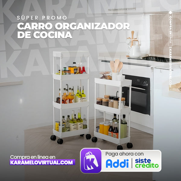 CARRO ORGANIZADOR COCINA